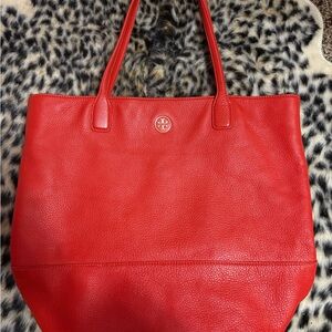 Tory Burch Vibrant Red Tote